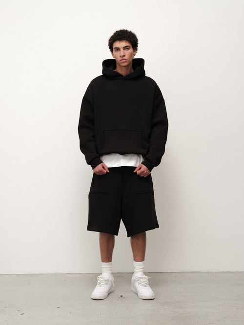COZY SHORTS - BLACK