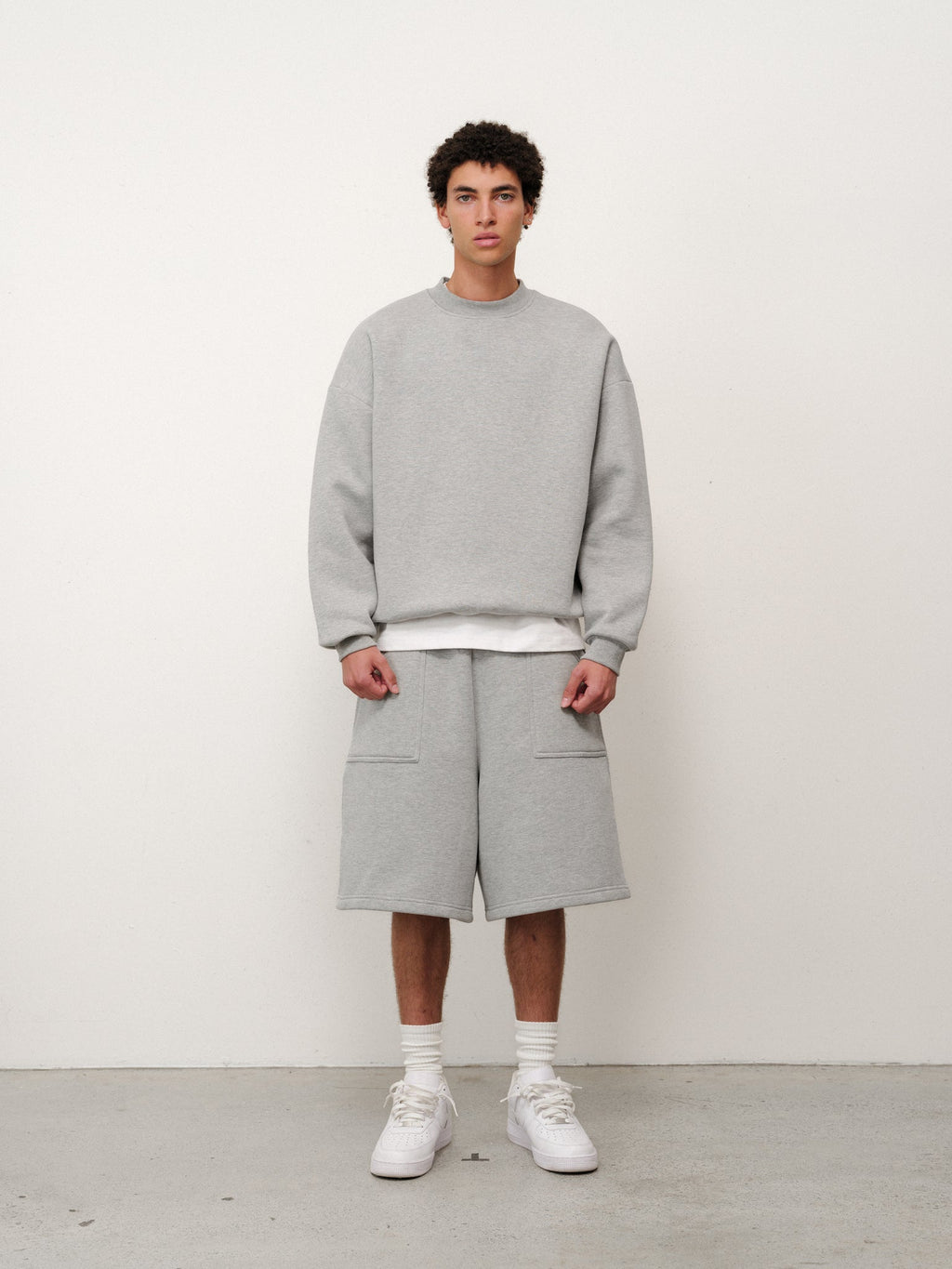 COZY SHORTS - GREY