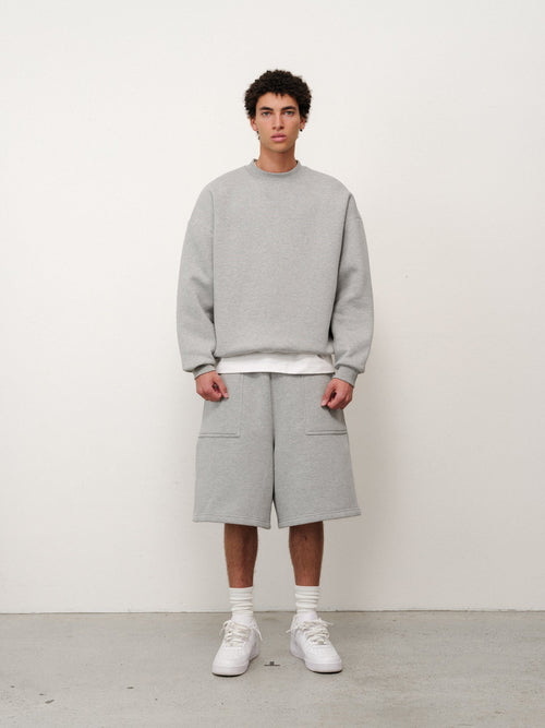 COZY SHORTS - GREY