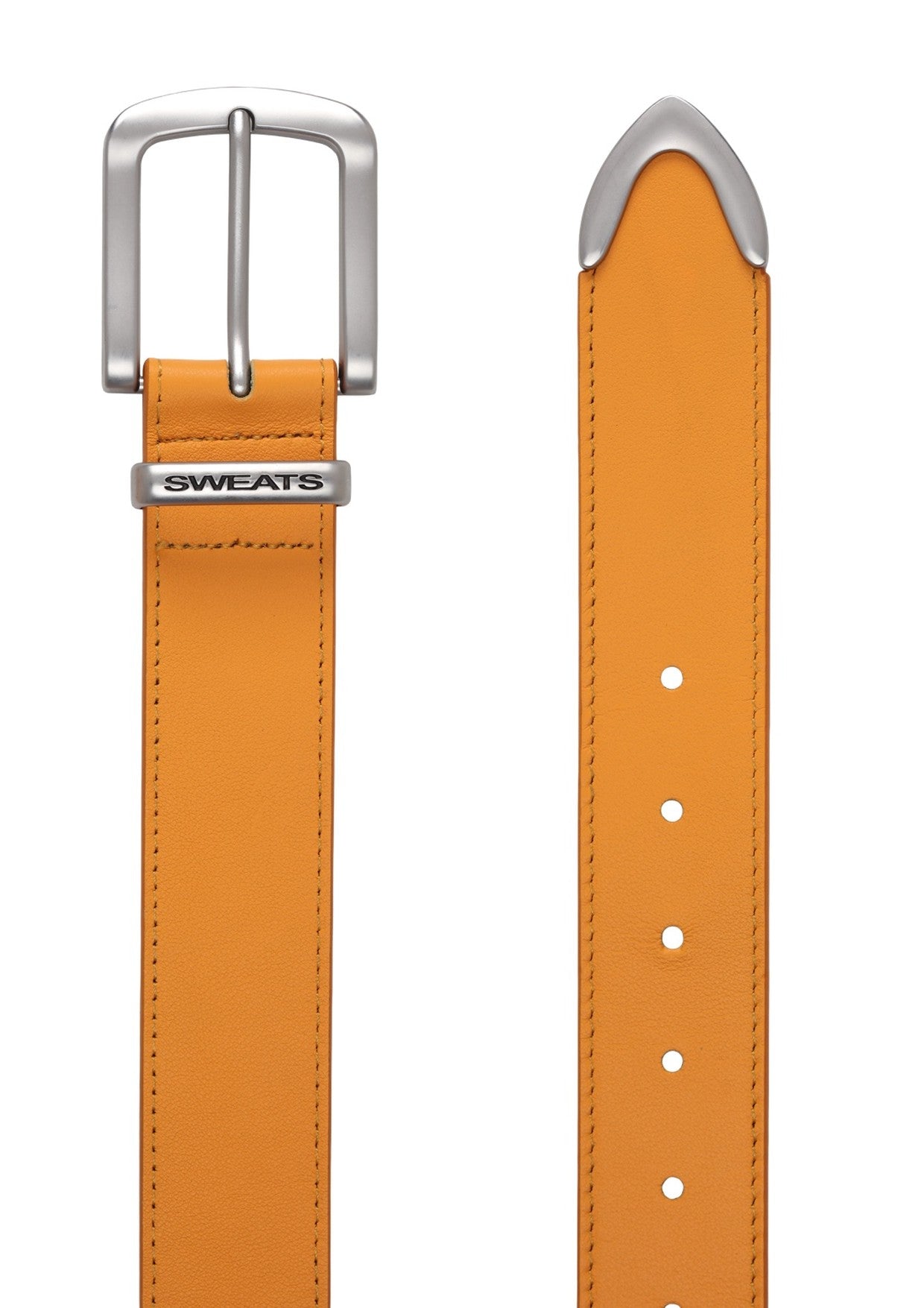 LEATHER BELT - YELLOW