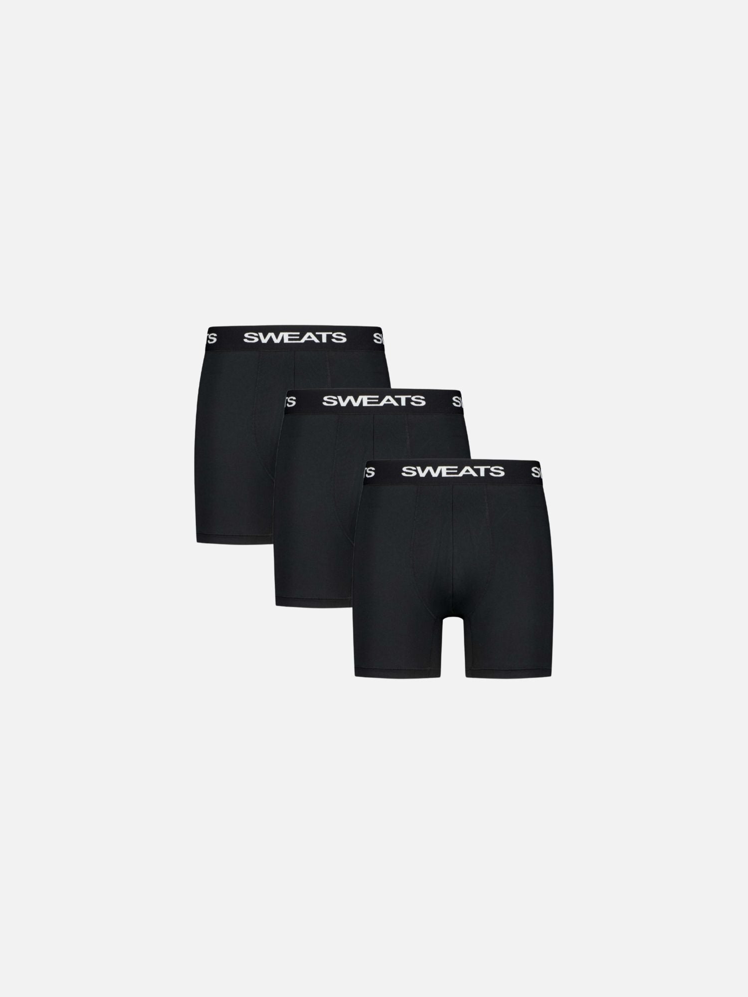 3-PACK BOXER BRIEFS - BLACK