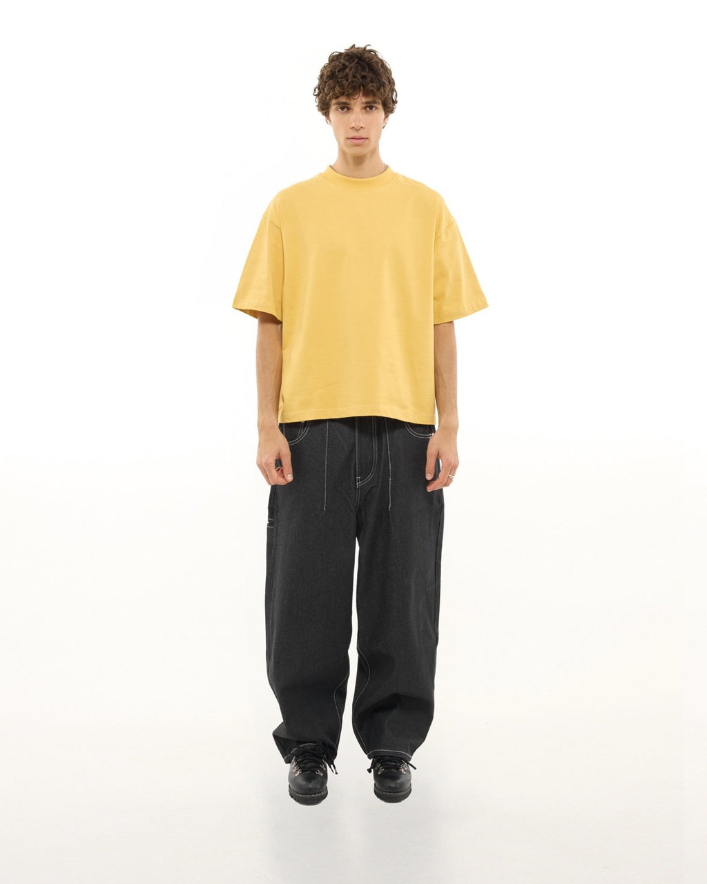 SIGNATURE BLANK T-SHIRT - YELLOW
