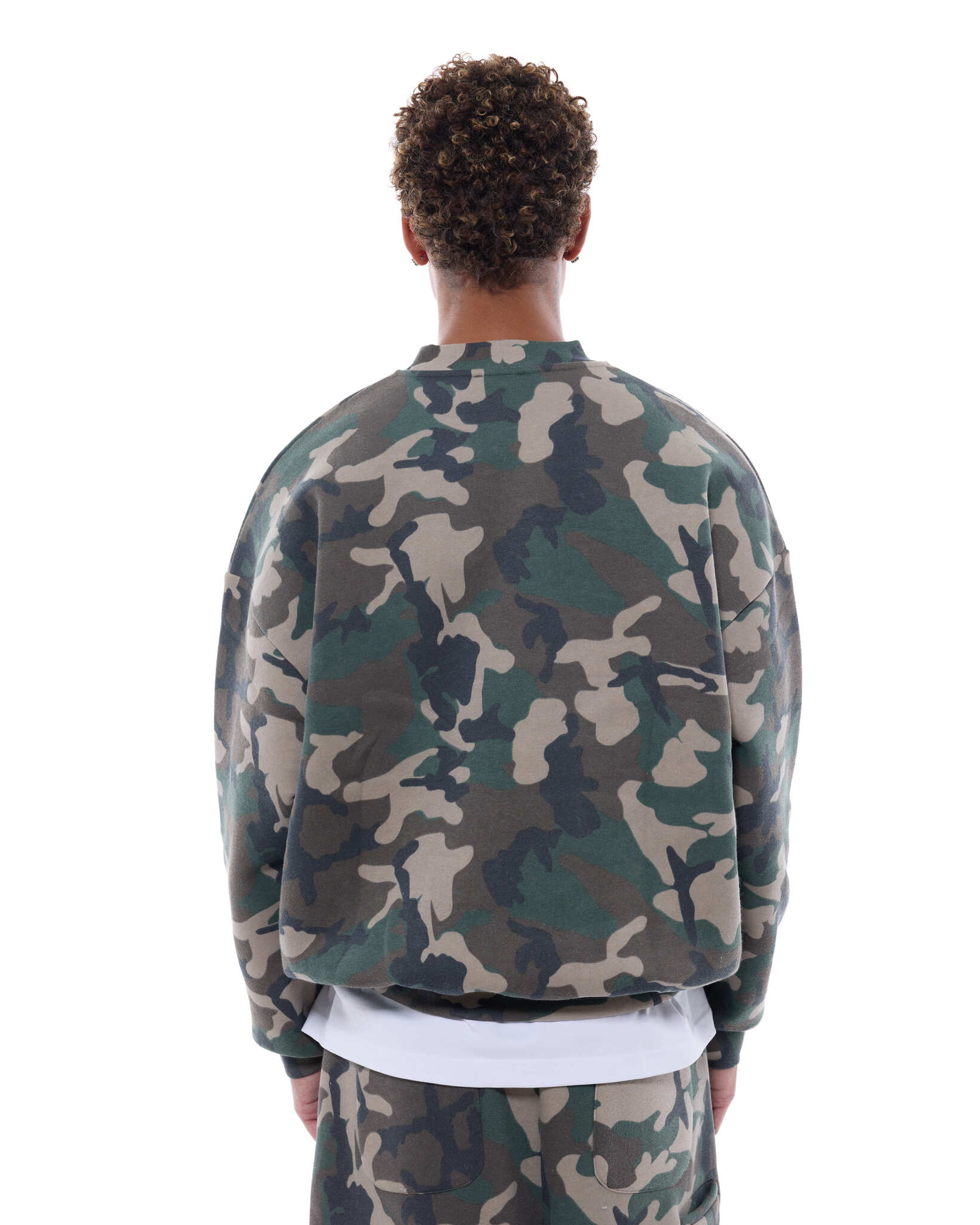 COZY SWEATER - CAMO
