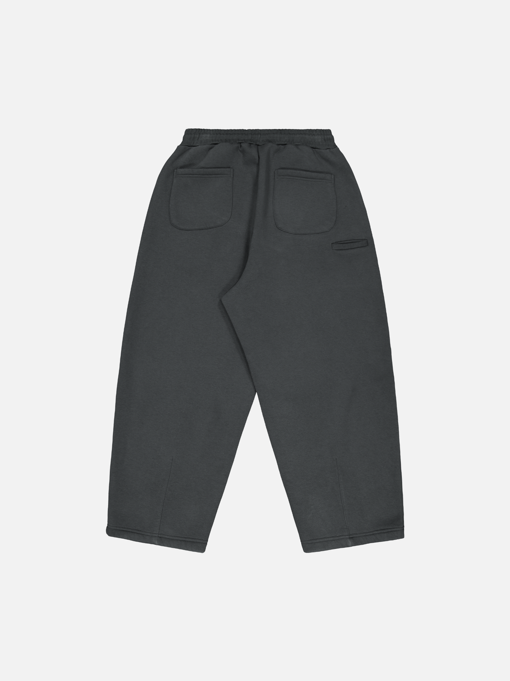 COZY STRAIGHT LEG SWEATS - GRANITE