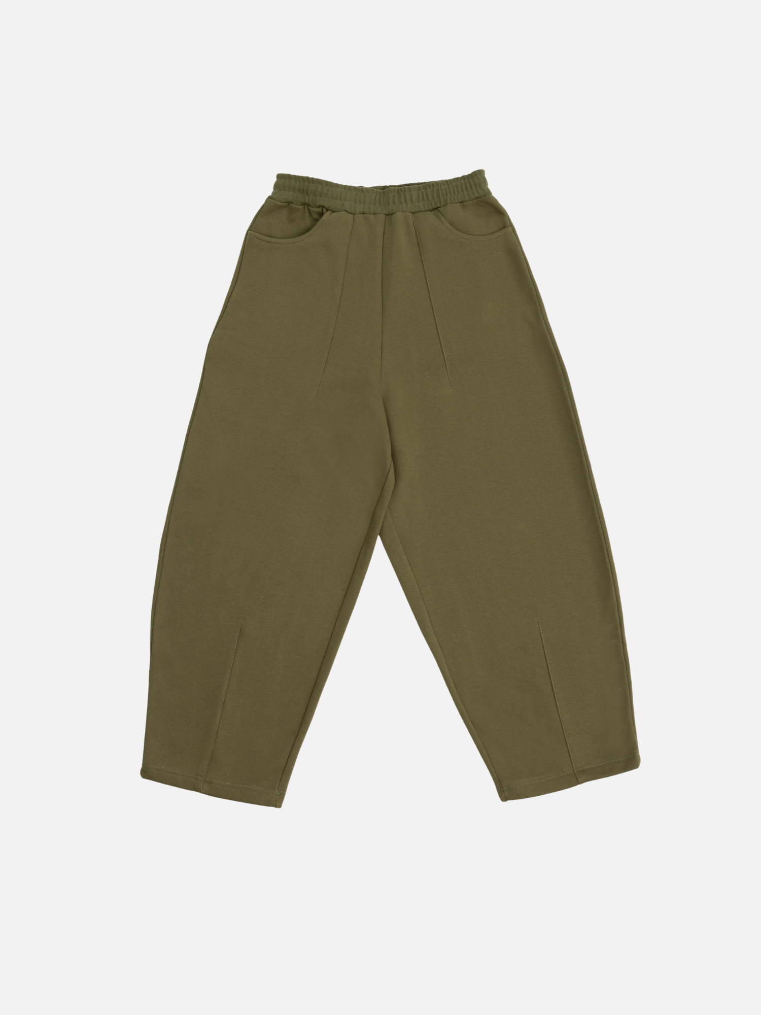COZY STRAIGHT LEG SWEATS - MILITANT