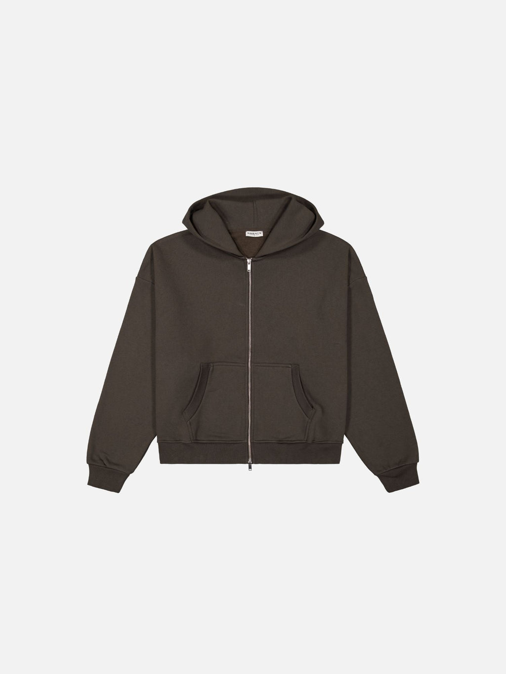 COZY ZIP UP - COFFEE