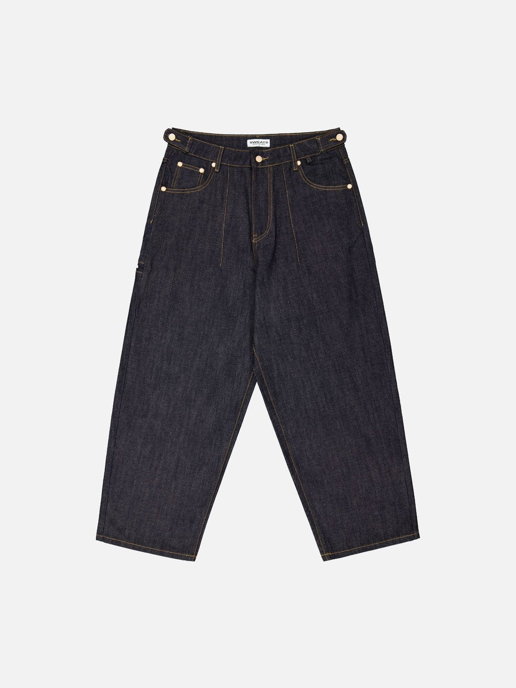 DENIM BAGGY JEANS - INDIGO