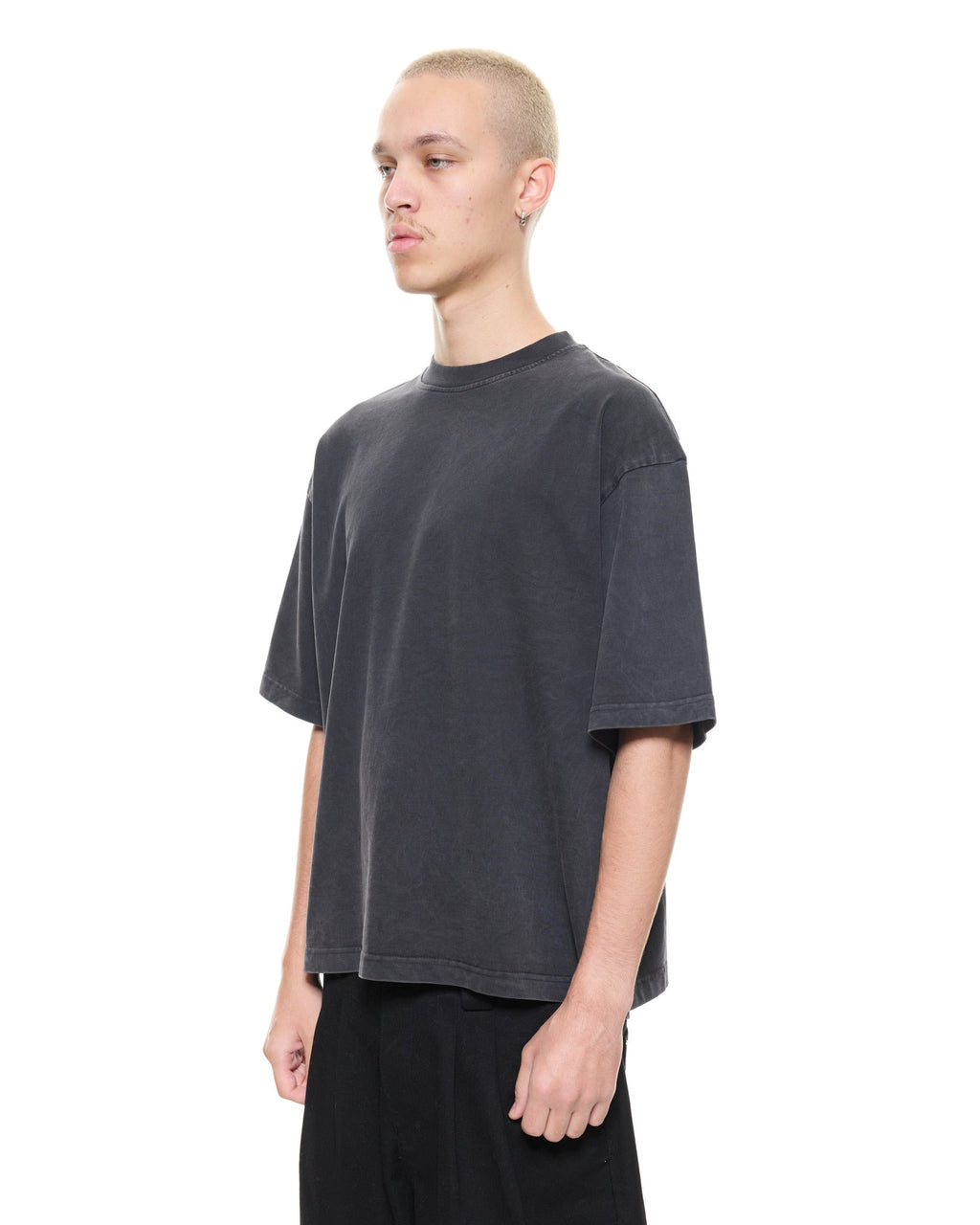 SIGNATURE BLANK T-SHIRT - WASHED BLACK