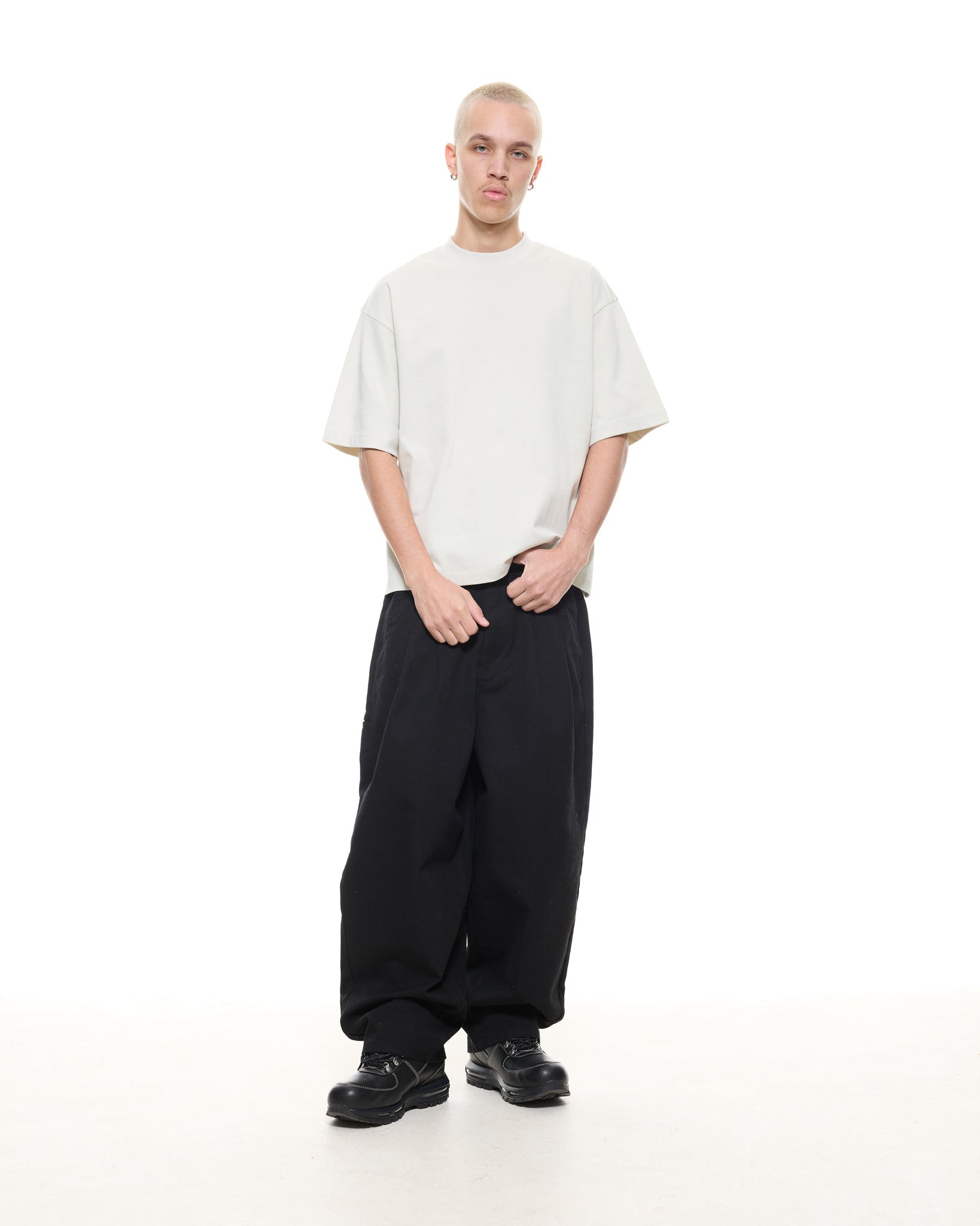 SIGNATURE BLANK T-SHIRT - CHALK