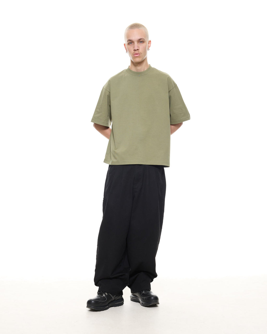 SIGNATURE BLANK T-SHIRT - SAGE