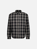 FLANNEL JACKET - BLACK