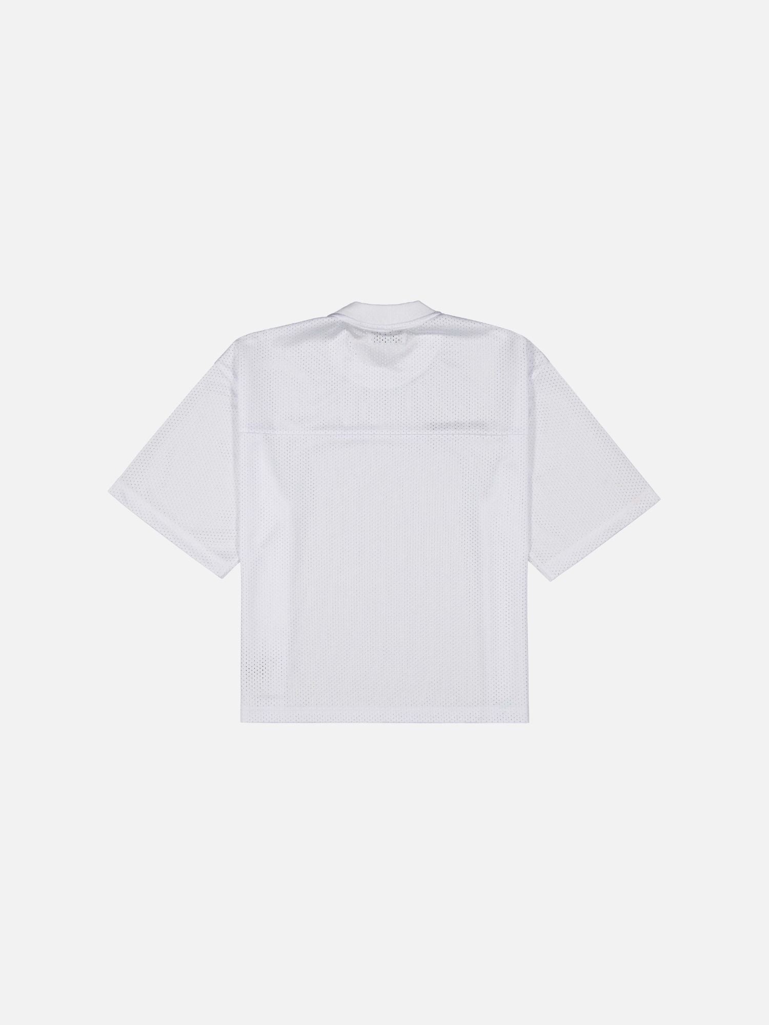 MESH SS T-SHIRT - WHITE