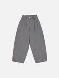 PLEATED PANT - GREY