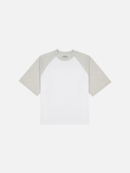 RAGLAN SS T-SHIRT - WHITE/ARCTYC