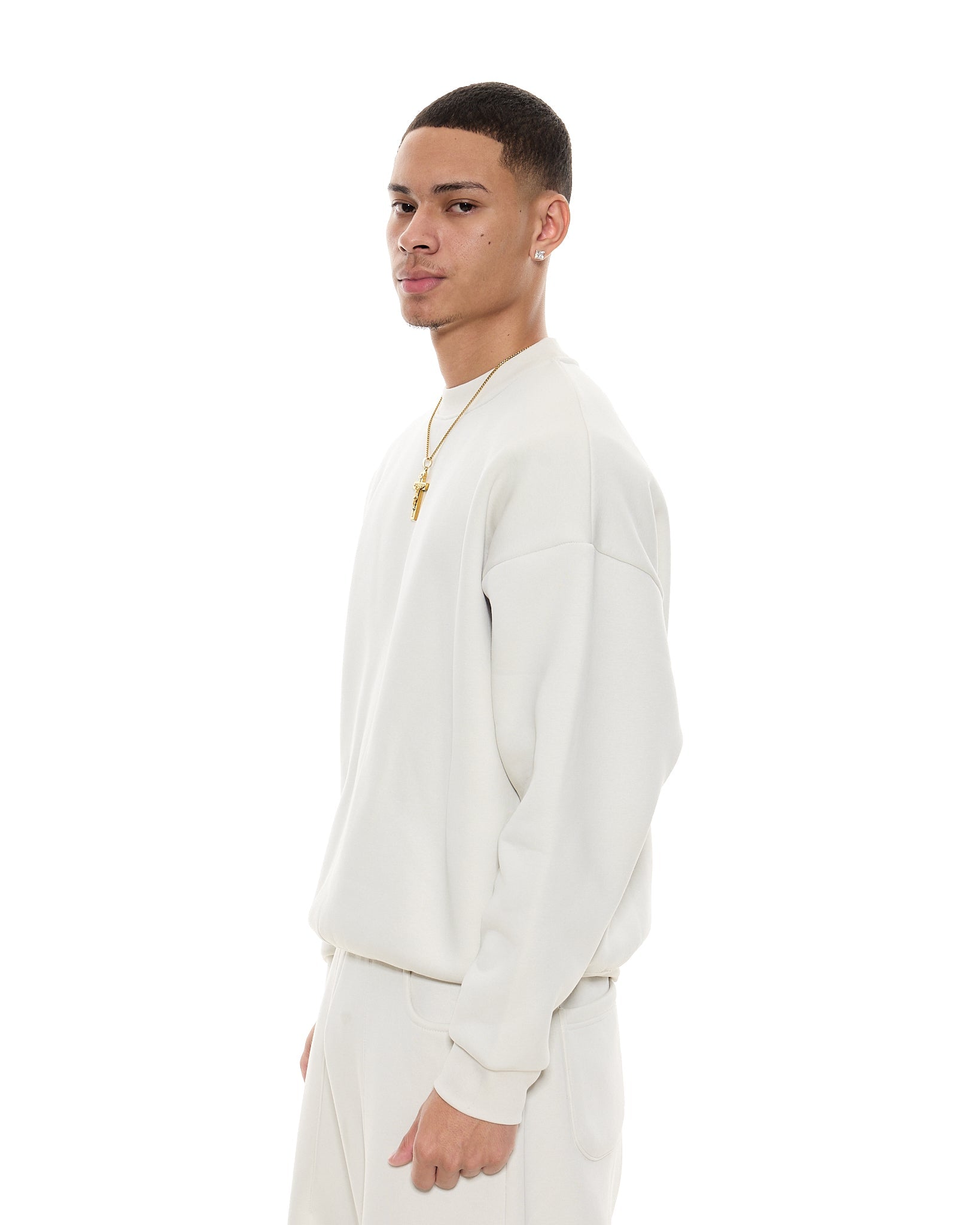 COZY SWEATER - CHALK