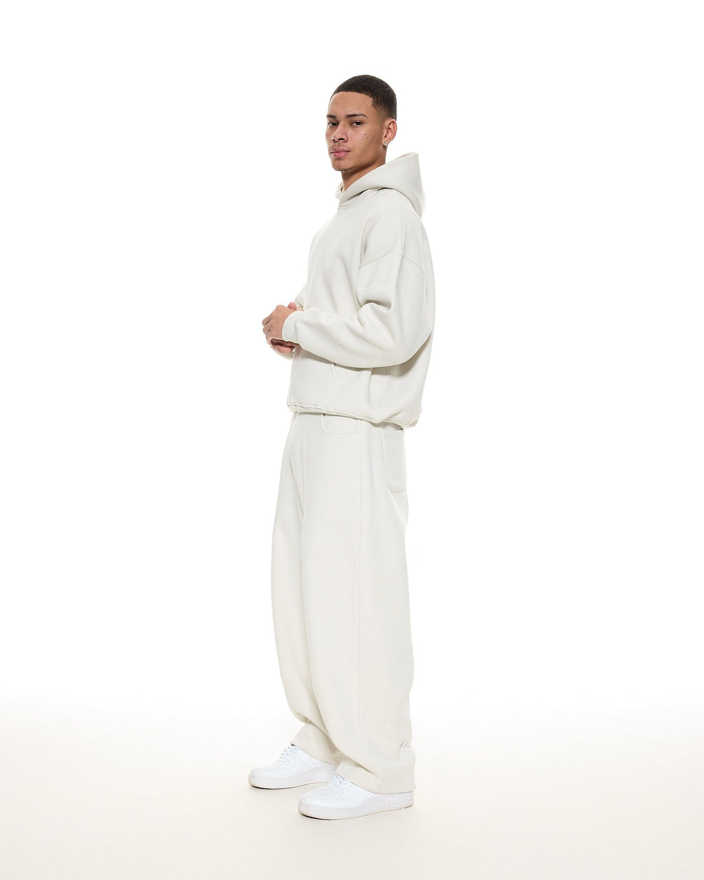 COZY HOODIE - CHALK