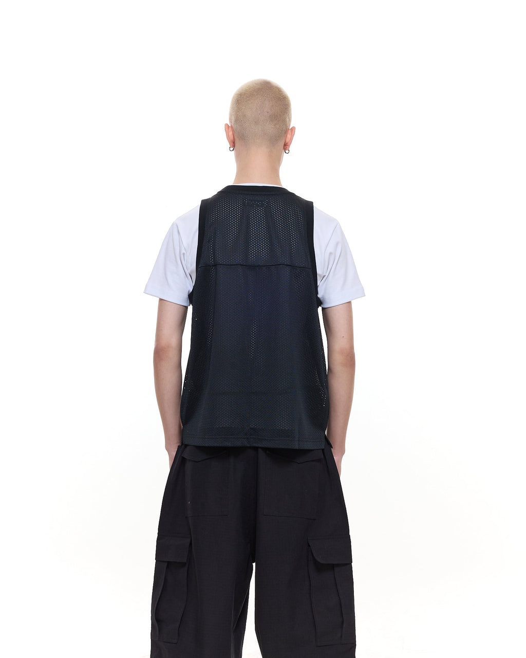 MESH SINGLET - BLACK