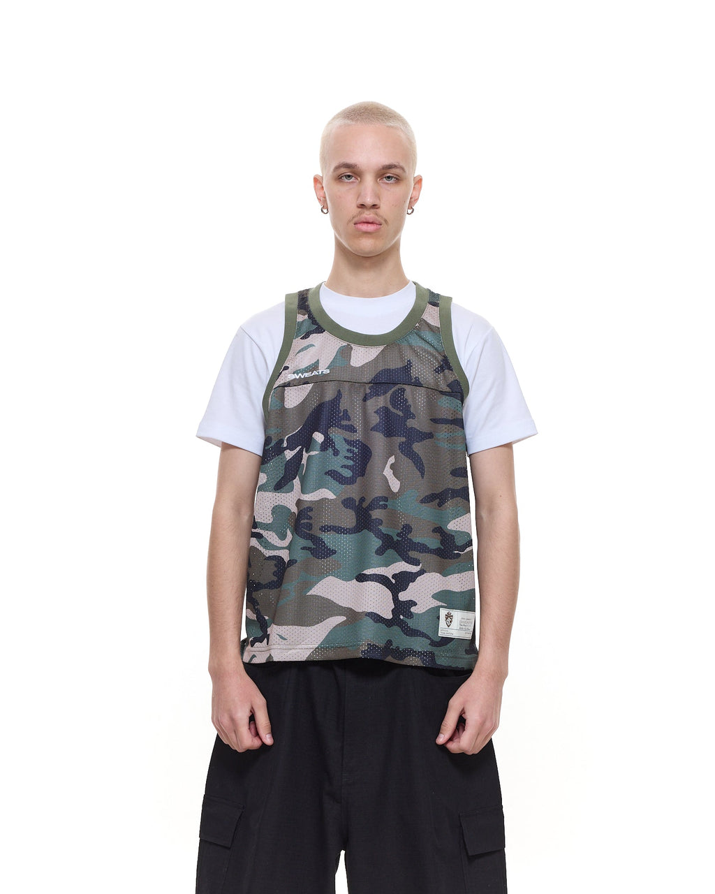 MESH SINGLET - CAMO