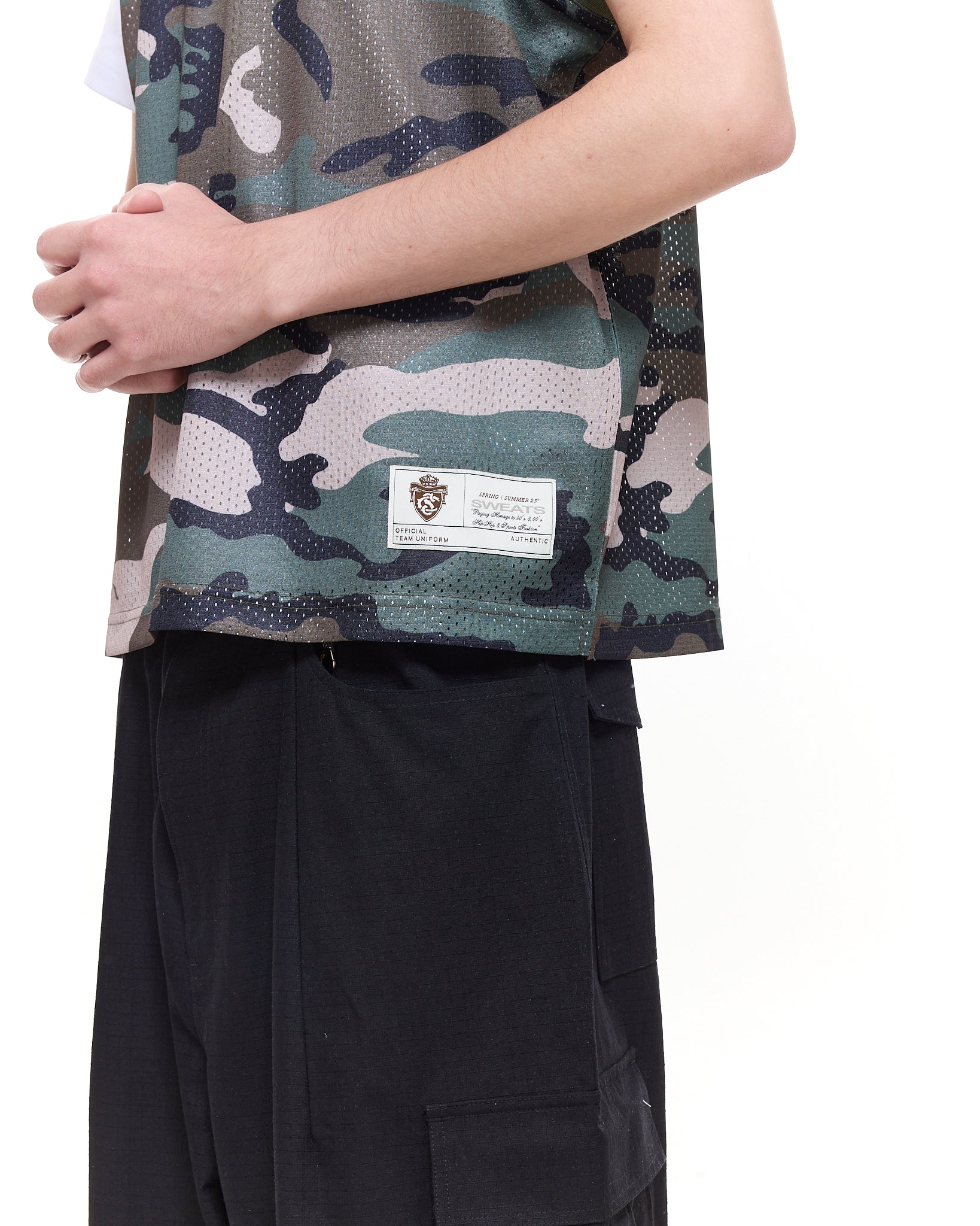 MESH SINGLET - CAMO