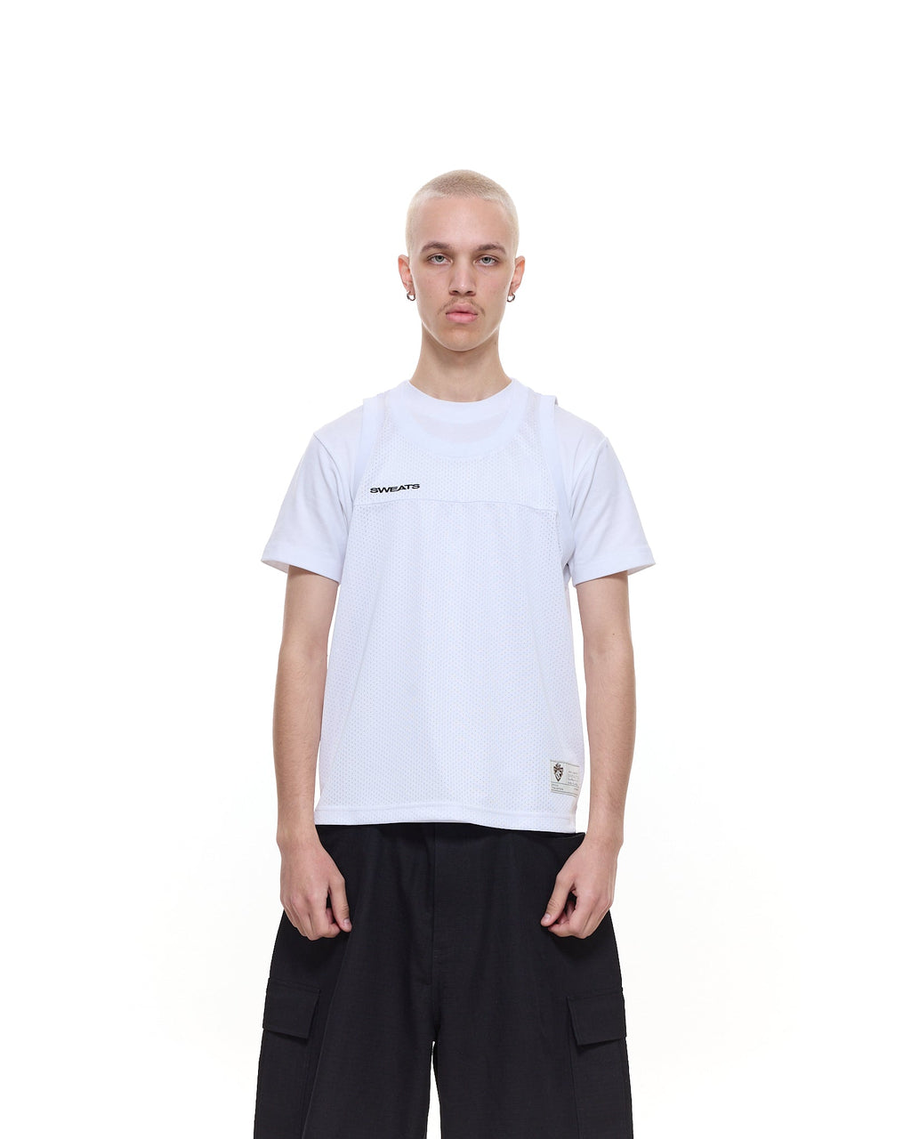 MESH SINGLET - WHITE
