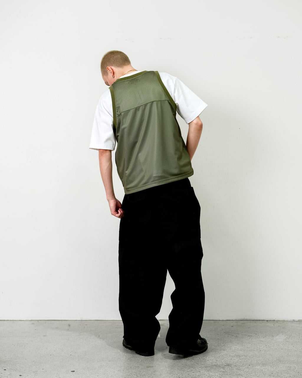 MESH SINGLET - SAGE