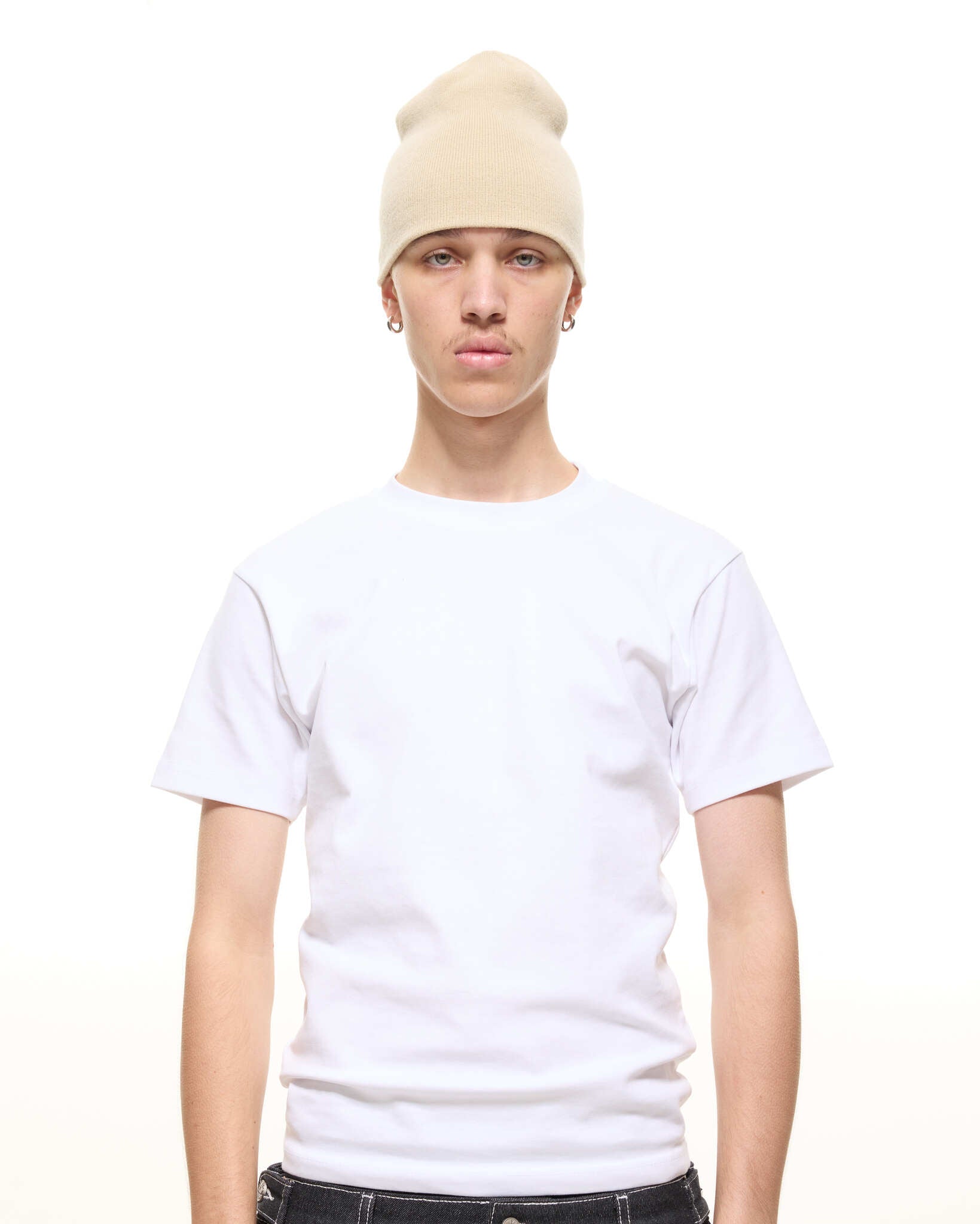 SKULL BEANIE - OAT