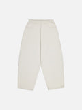 COZY STRAIGHT LEG SWEATS - CHALK