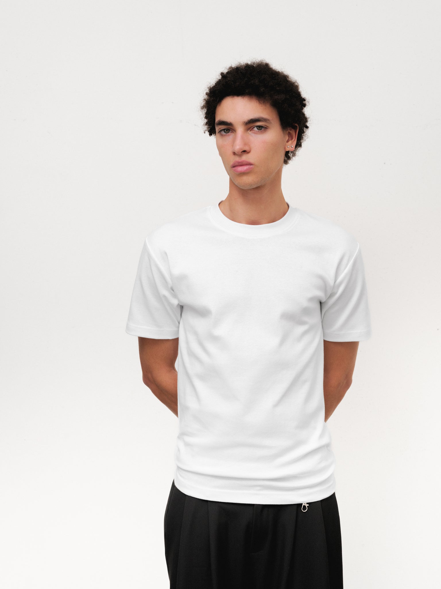 FITTED T-SHIRT - WHITE