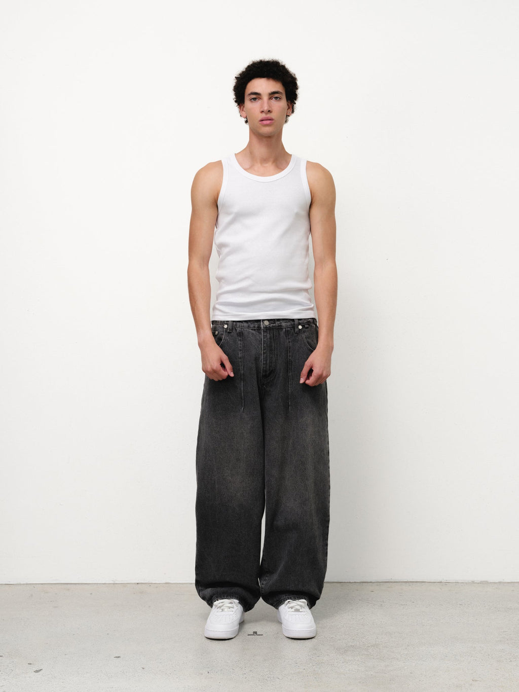 TANK SINGLET - WHITE
