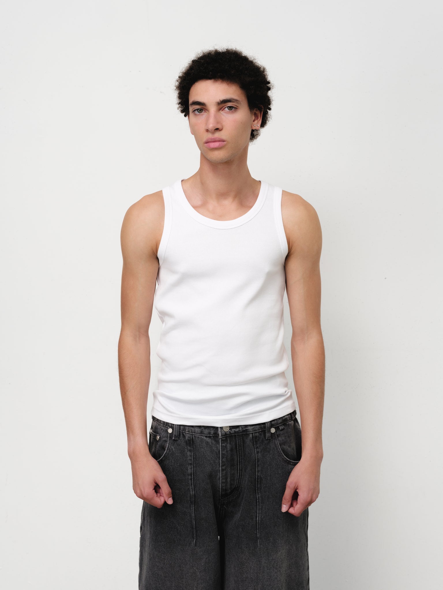 TANK SINGLET - WHITE